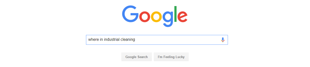 GoogleWhereInIndustrialCleaning