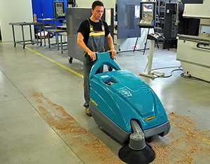 The History Of Industrial Floor Cleaners Cleanhire