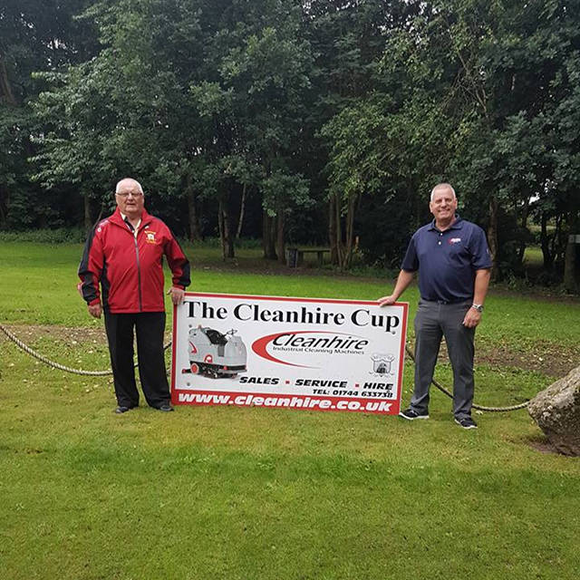 Blackbrook JFC treble Cleanhire Cup