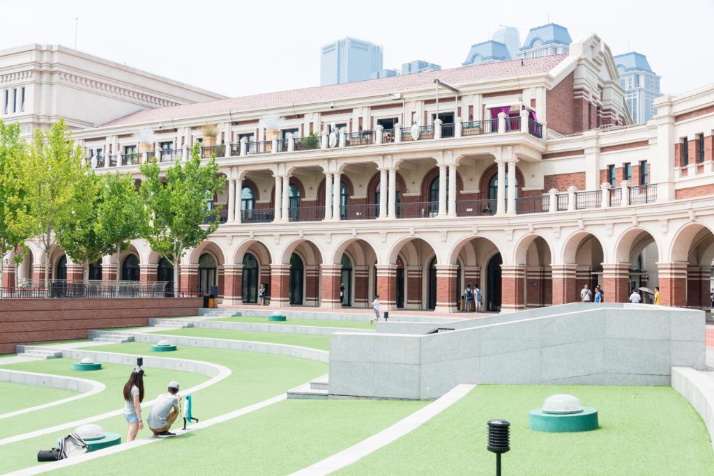 The Five Great Avenues public square - Tianjin