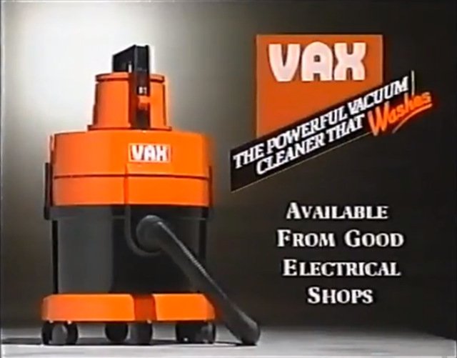 Iconic Vacuum Cleaners The Vax 111 Orange Tub Cleanhire