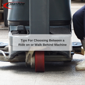Tips For Choosing Between a Ride on or Walk Behind Machine